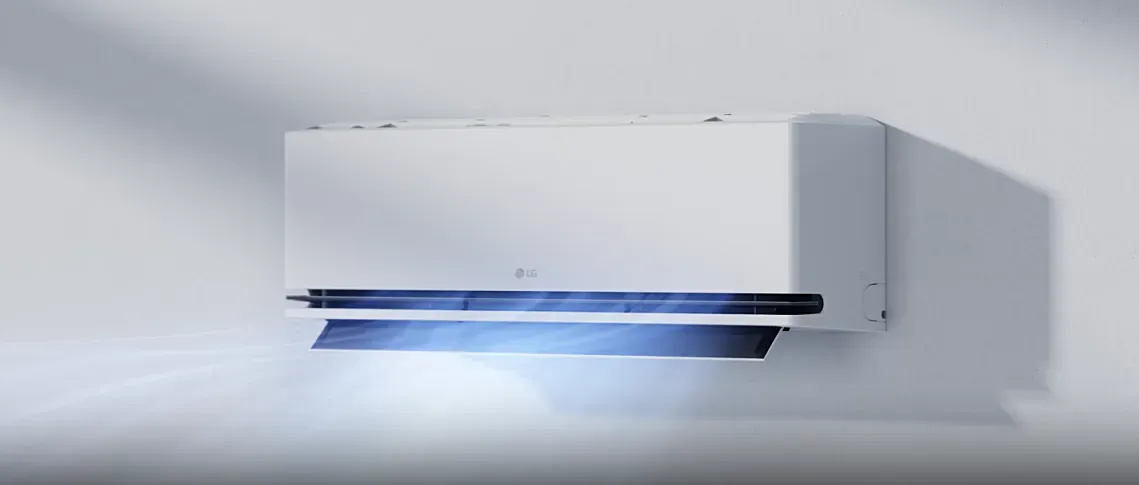 LG DualCool stenska klimatska naprava